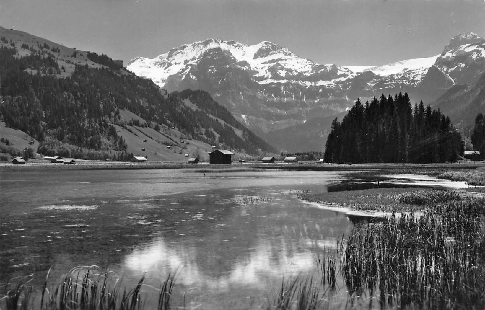 Cartoline postali: Lenk BE Lenksee mit Wildstrubel – Usato da Biasca venduto da Blenio71