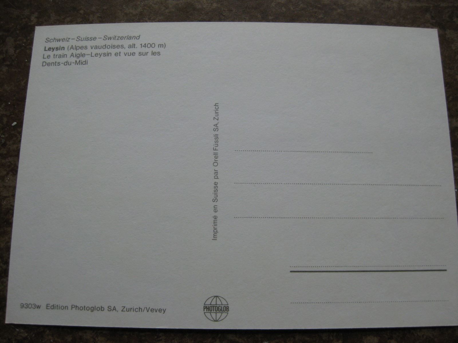 Cartoline postali: Preis halbiert: AK Leysin mit Zug – Nuovo (secondo la descrizione) da Malters venduto da Marosko 1