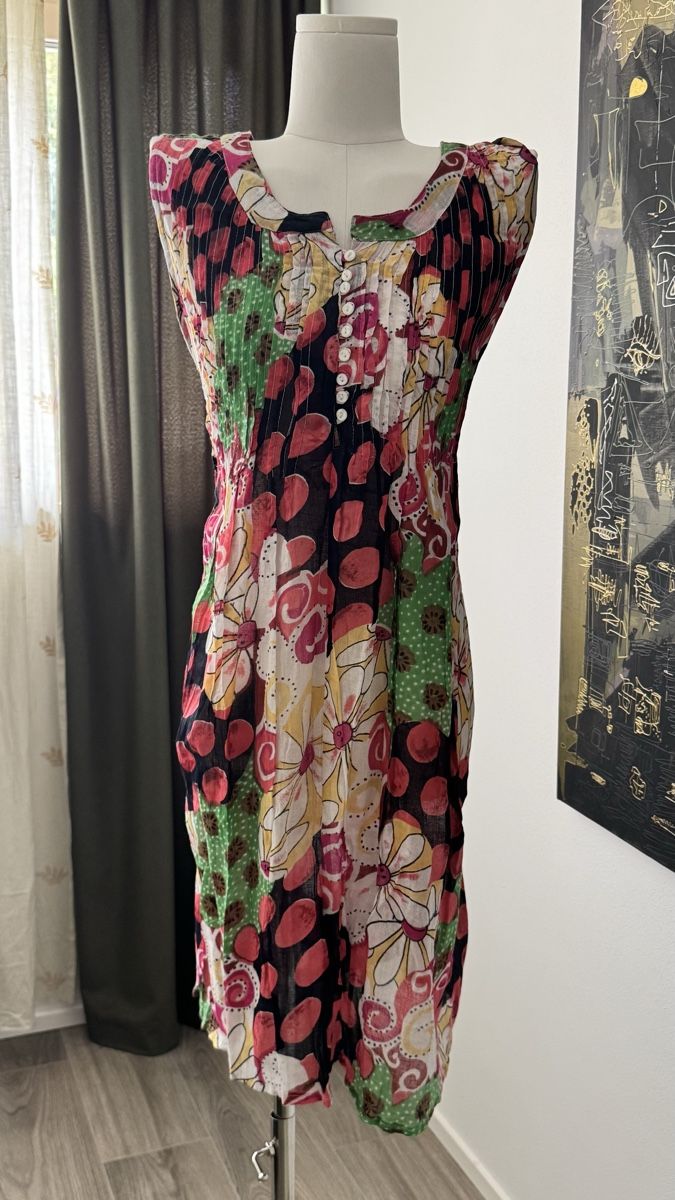 Vestiti: Kleid Blumenmuster Sommerkleid  – Nuovo (secondo la descrizione) da Mörigen venduto da TimelessFinds 4