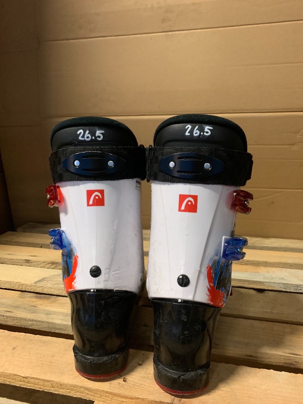 Head Scarpe per ragazzi: Skischuhe, HEAD Caddy 60, Grösse 41,5 – Usato da Schwarzsee venduto da Sidecut 1