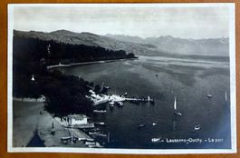 Lausanne - Ouchy - Le Port 1927