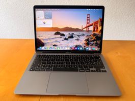 MacBook Air M1 · 16 GB RAM · 1 TB SSD · CH-Tastatur · OS 27