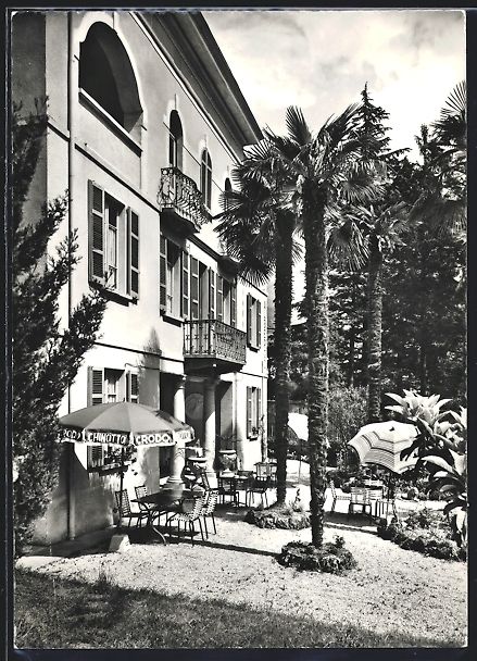Cartoline postali: Melide, Albergo Pensione Pace, Propr. O. – Usato da Berlin venduto da bartko-reher
