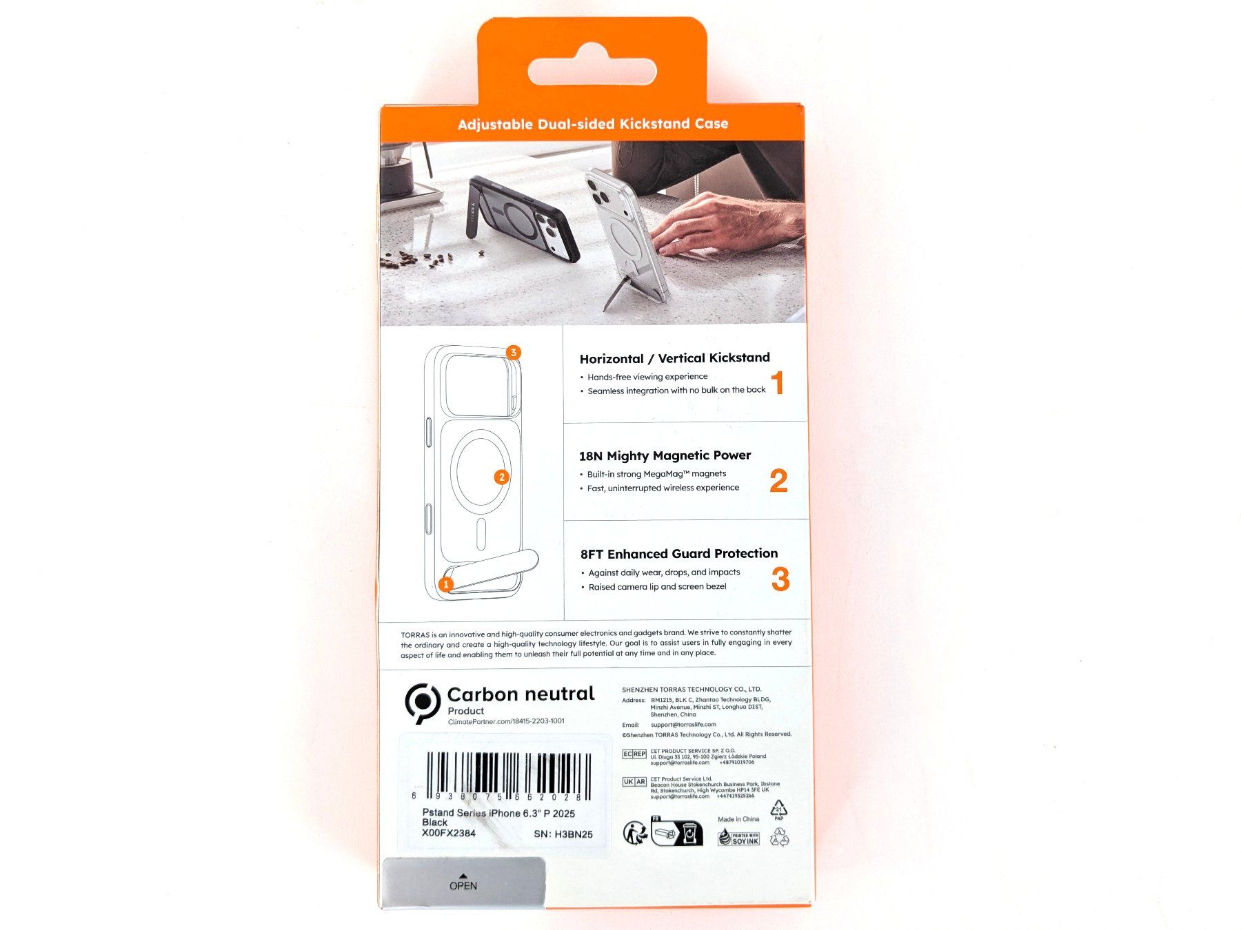 Covers & Schutzfolien: TORRAS Pstand Series iPhone 17 Pro – Neu (gemäss Beschreibung) aus Dintikon von Restwert_Dintikon 3