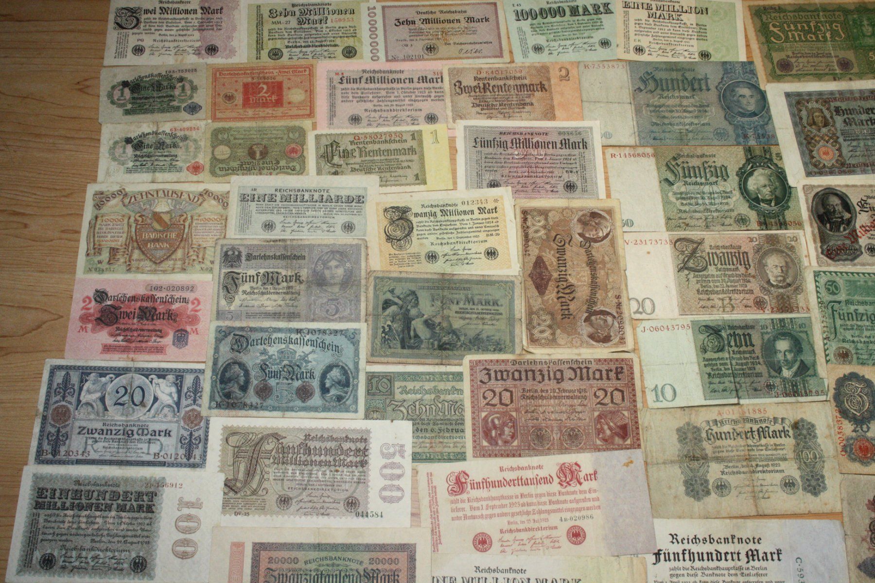 Banconote: Allemangne  lot 55 billets différents – Usato da Cormondrèche venduto da Hermes.monnaies 4