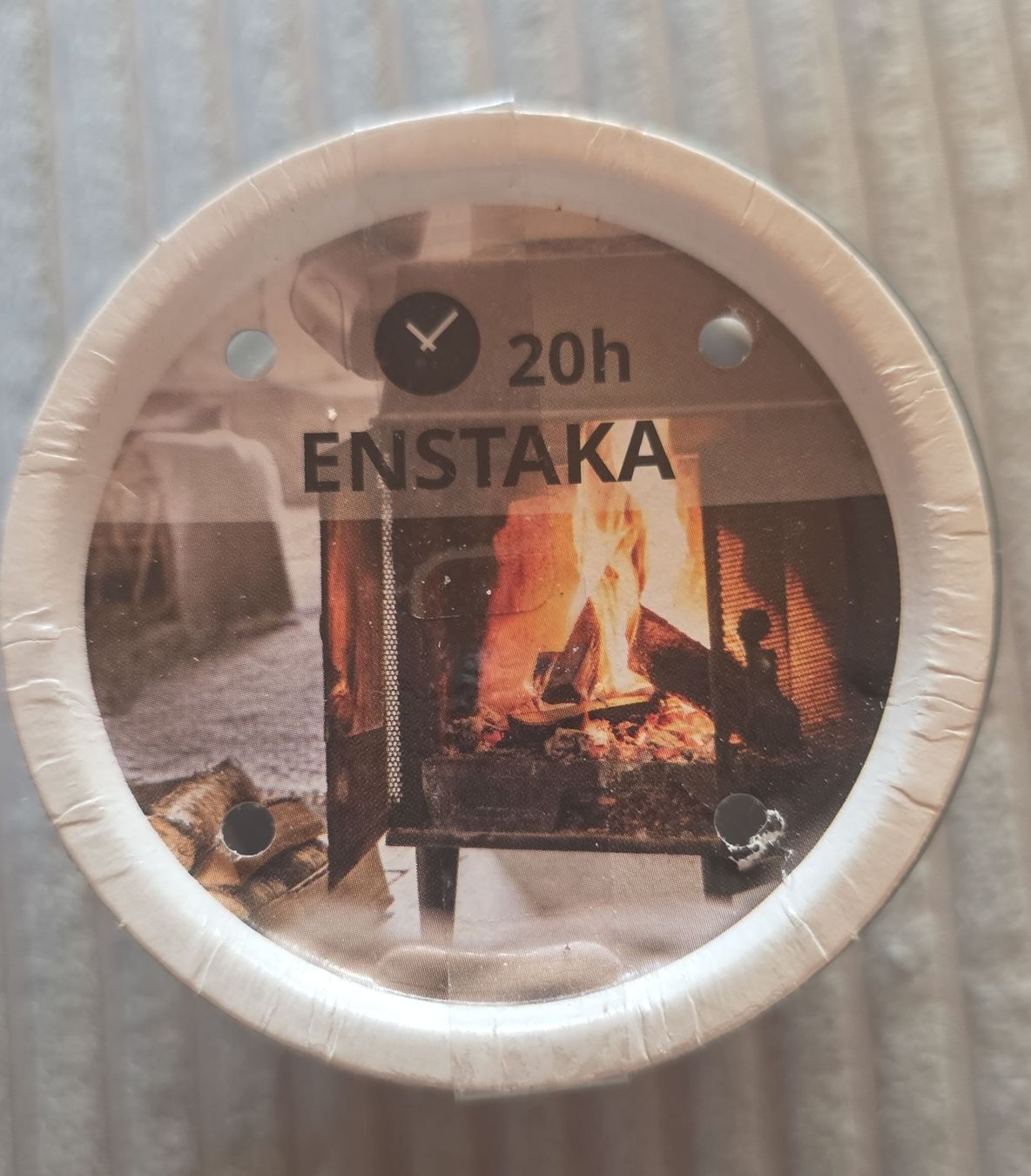 Ikea Candele: ENSTAKA Kerze 20h Brenndauer neu – Nuovo e nell'imballaggio originale da Bäretswil venduto da Suter89