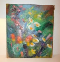 Kunst Ölgemälde abstrakt 1963   ohne Rahmen