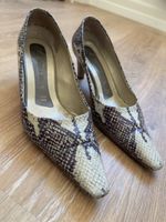 Escarpins vintage cuir beige serpent Peter Kaiser, p.5/38