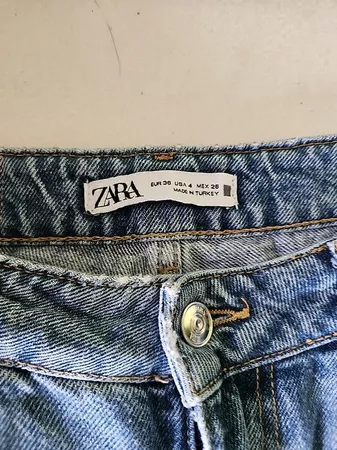 high waist zara jeans grösse 36