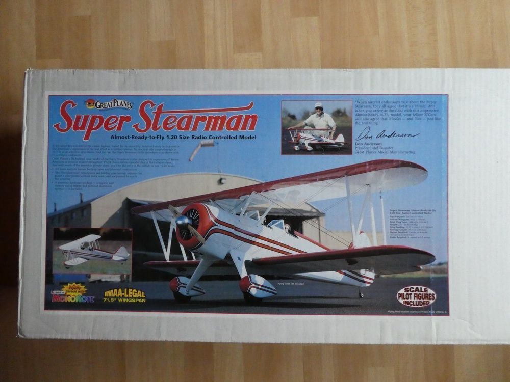 Great planes best sale super stearman