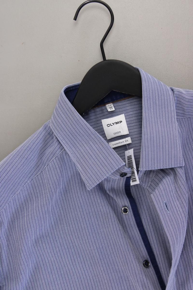 Chemises: Olymp Langarmhemd Gr. Hemdgröße 44 blau – D'occasion à Neustadt an der Waldnaab par SecondLifeFashion 1