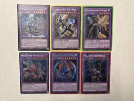 Yugioh Fusion Paket 6X Secret Rare in gutem Zustand!