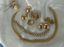 Lot bijoux vintage. Schmuck Konvolut Lot.