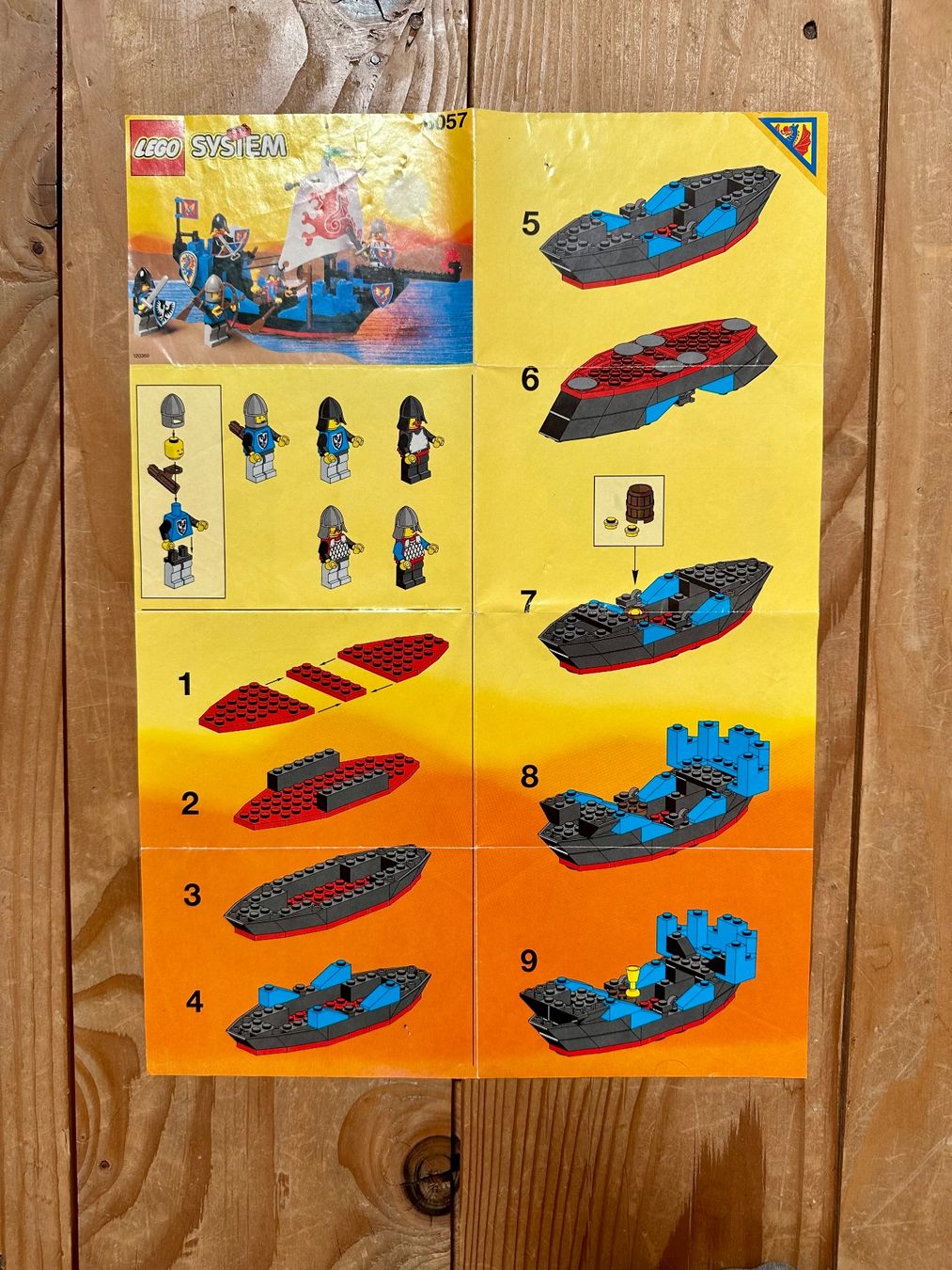 Lego Baukästen: Lego Castle Ritter 6057 - complet avec notice – Gebraucht aus Arnex-sur-Orbe von Kikoudoox2 4