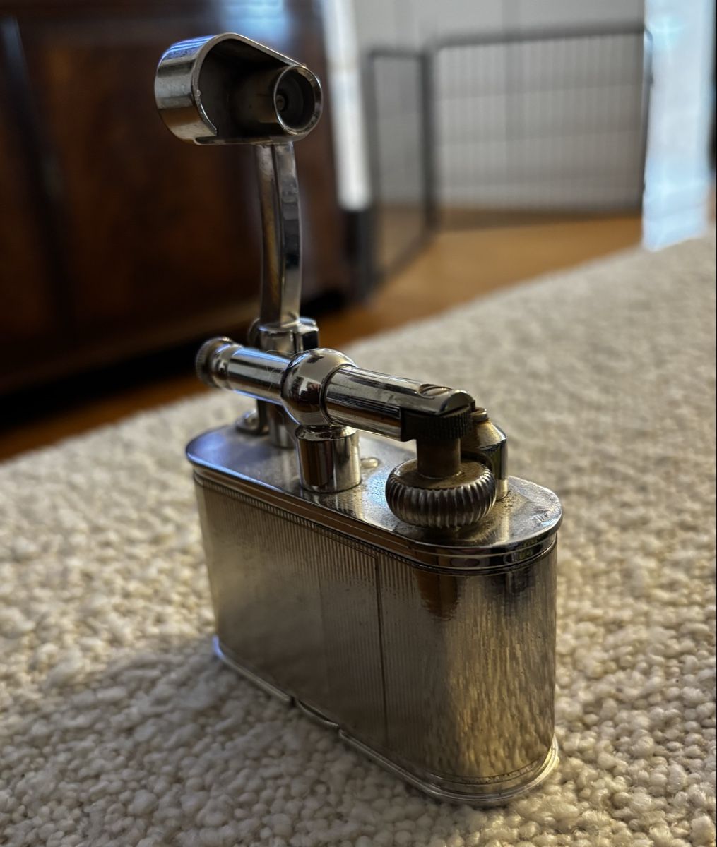 Dunhill Accendini: Dunhill gross Tisch Lighter – Usato da Wädenswil venduto da Milan1977