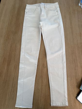 Damen Jeans  Beige Grösse 34 sehr guter Zustand