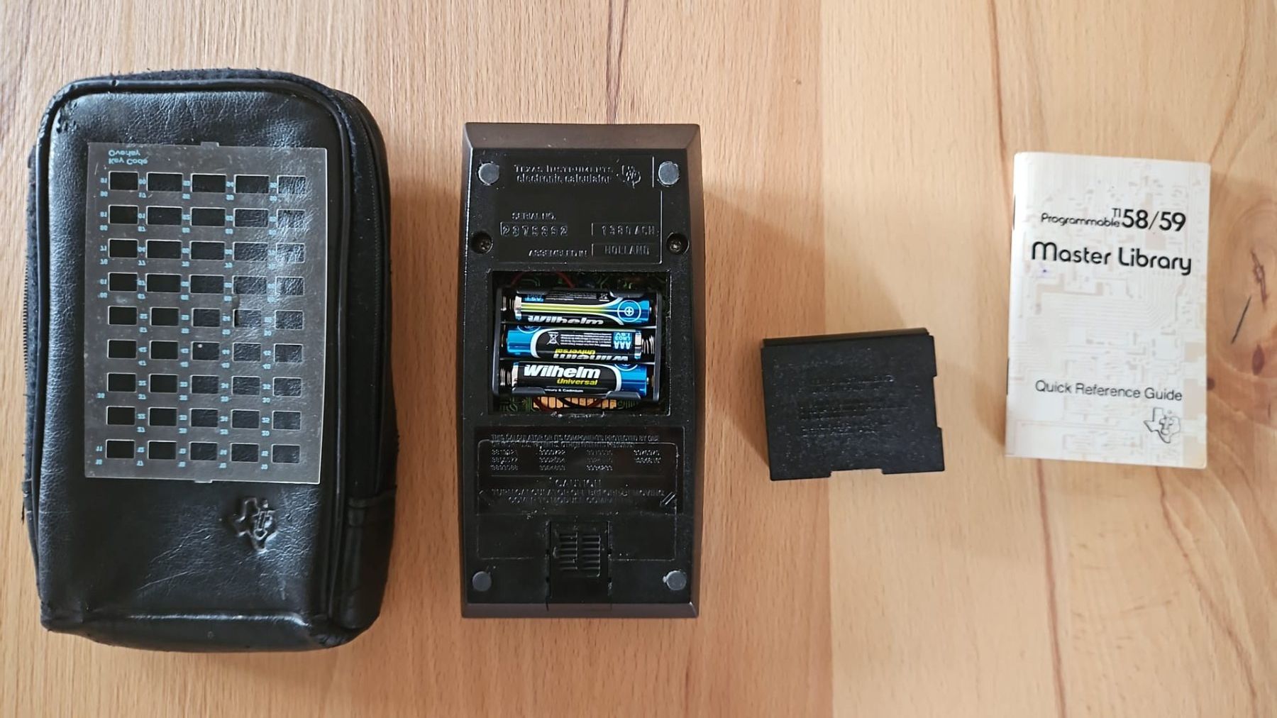 Texas Instruments Calcolatrici tascabili: TI-59, Master Lib Modul,Texas Instruments,Standard Batterien – Usato da Mauren TG venduto da nochbilligerjakob 2