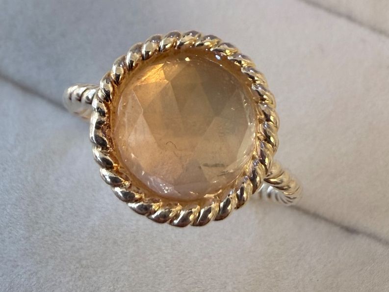 Anelli: Rosenquarz Ring Silber 925 58 – Nuovo e nell'imballaggio originale da Zug venduto da gold.schmuck 2