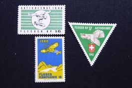 (m416) Flieger Wit 91/1 + 97/1 + 101/1 **