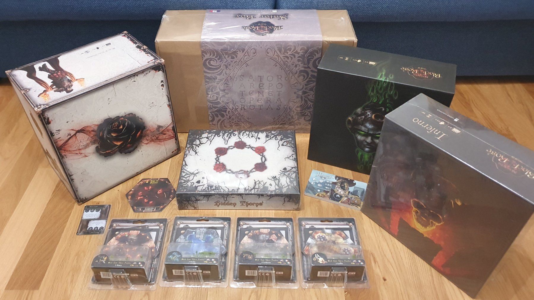 Giochi: Black Rose Wars + Extensions (Kickstarter edition) – Nuovo e nell'imballaggio originale da Puidoux venduto da Svreber