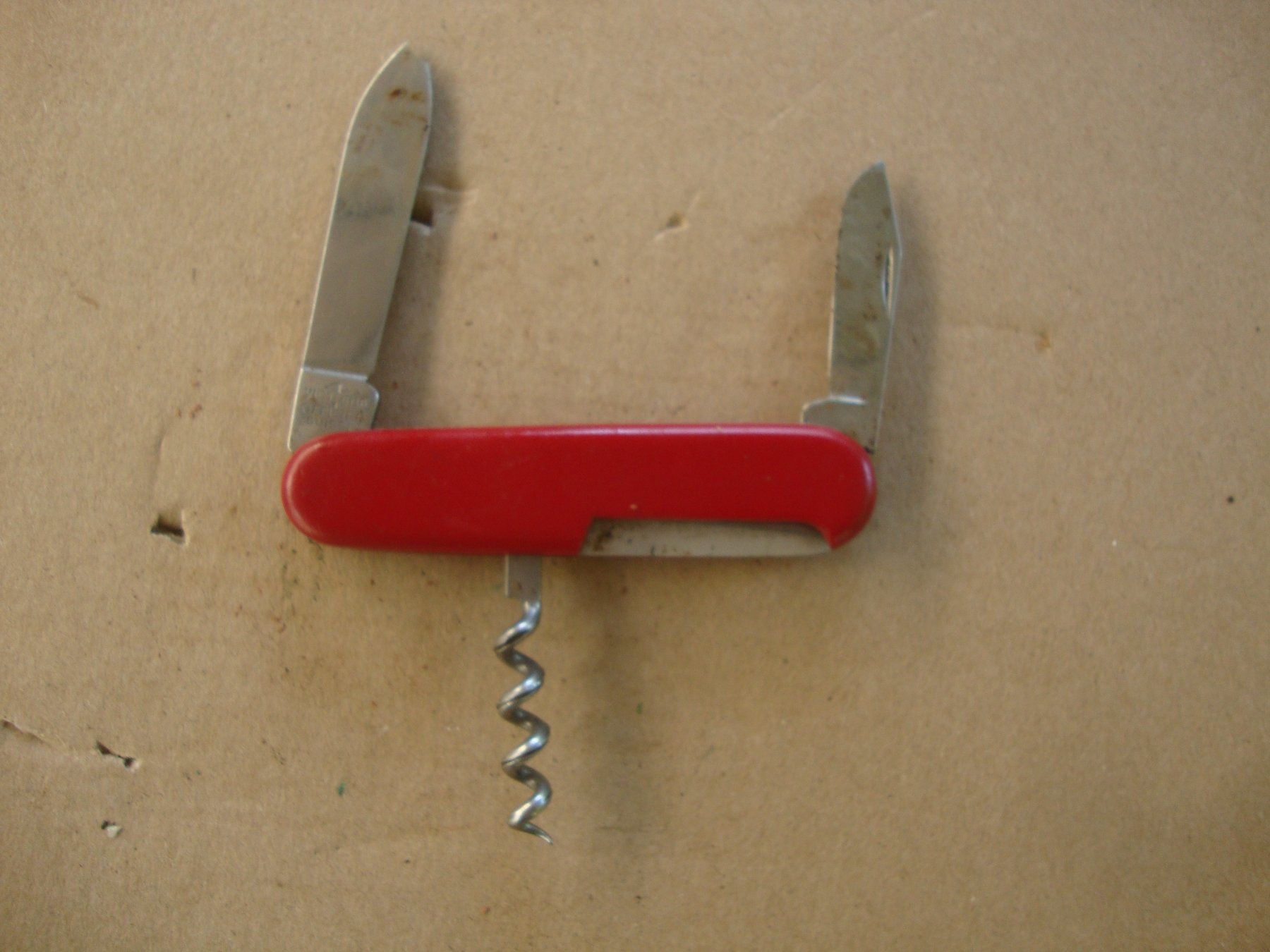 Victorinox Taschenmesser: Sackmesser Victorinox Officier, "Winterthur Unfall" – Gebraucht aus Winterthur von halle07