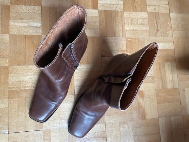 Scarpe da donna: Argentinische Stiefeletten Leder Gr 40 – Nuovo (secondo la descrizione) da Oberlunkhofen venduto da dreihaselnuesse 3