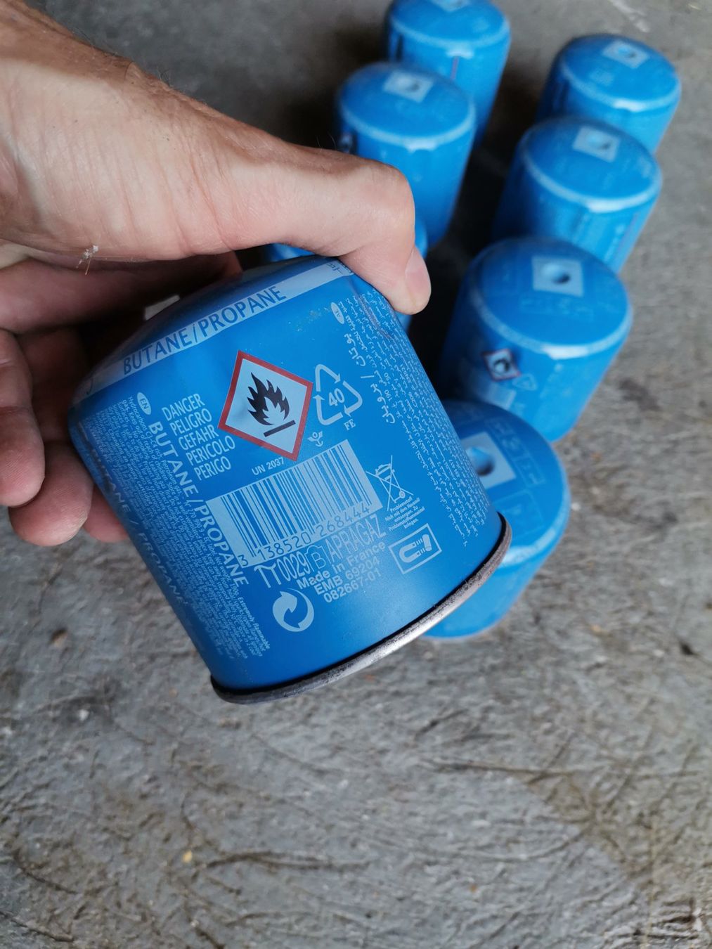 Apparecchiature e tecnologia a gas: C206 Super Putan/Propan 160gr. Campingaz – Usato da Wiedlisbach venduto da materialkreislauf 7