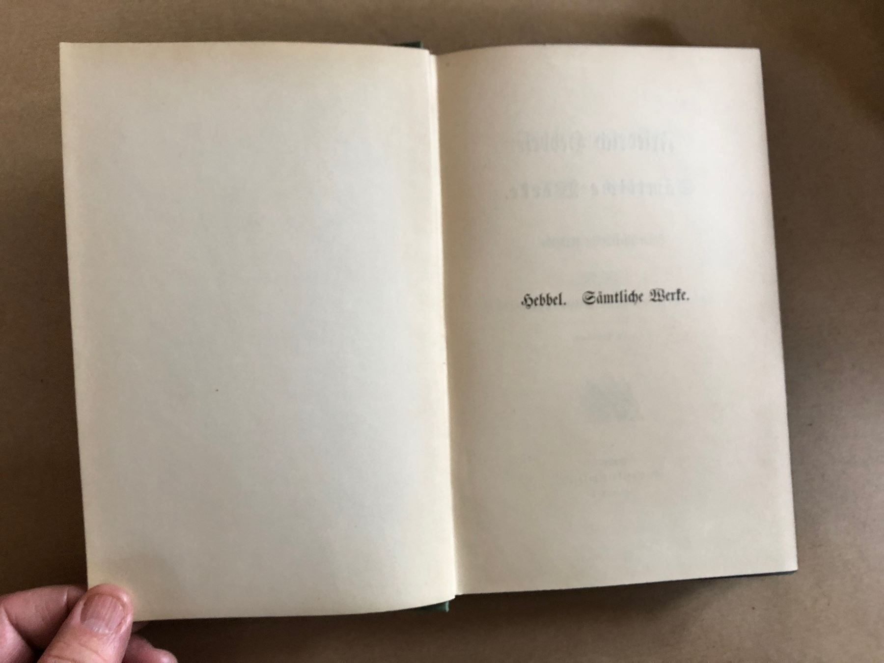 Bücher: Friedrich Hebbel: Tagebücher 4 Bde. – Gebraucht aus Zürich von allp 1