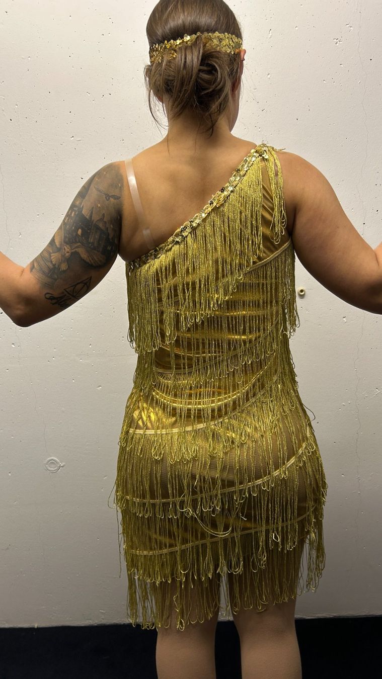 Costumi: Charlestonkleid gold Gr.34 – Usato da Marbach SG venduto da fam_8hbc 1