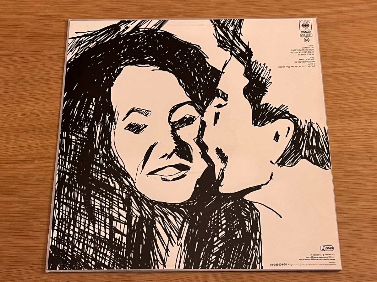 Dischi in vinile: Bob Dylan Infidels Lp Netherlands – Usato da Basel venduto da Vinyloase 1