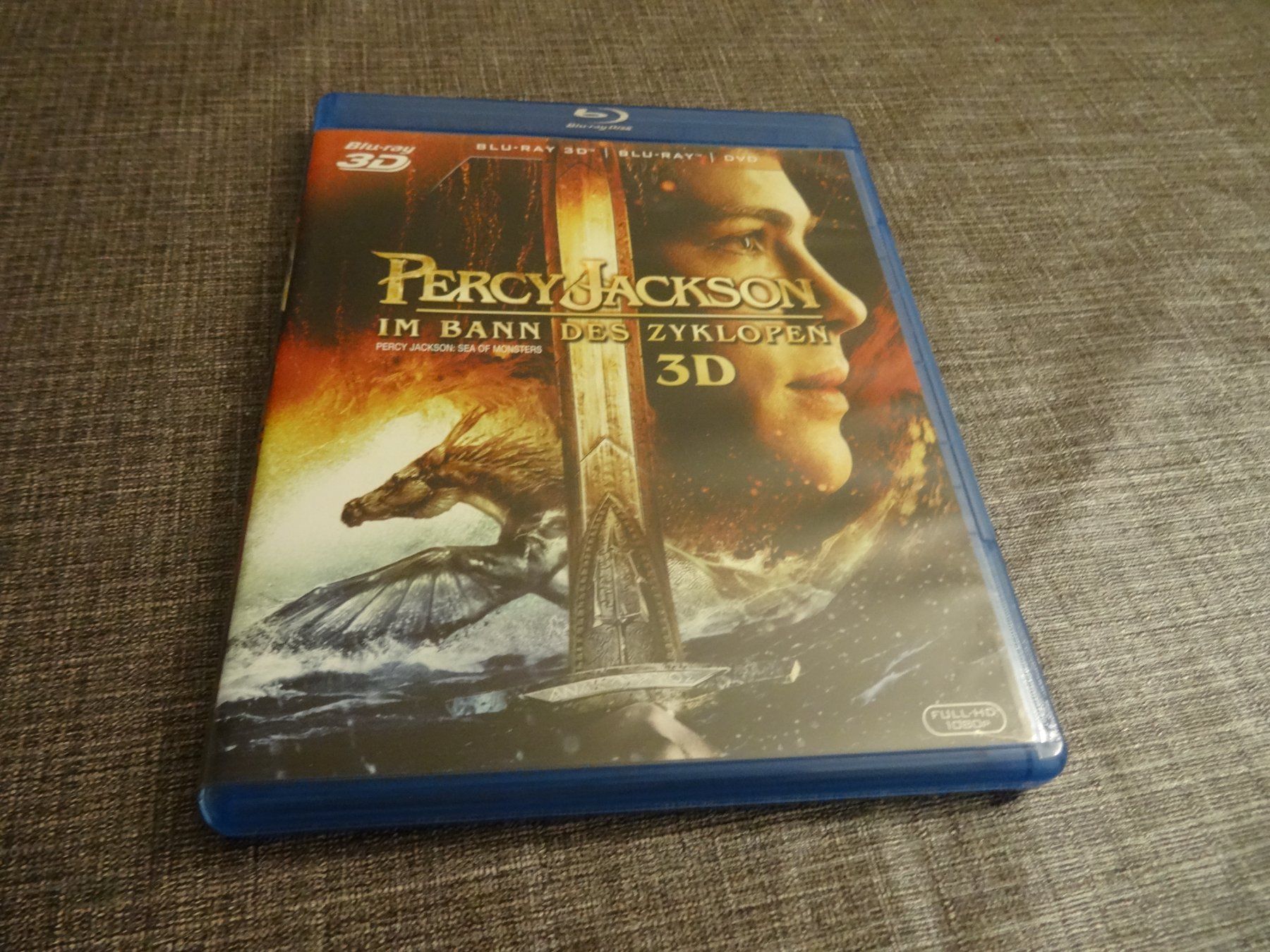 Tous les DVDs: Percy Jackson im Bann des Zyklopen Blu-ray 3D – D'occasion à Olten par Disc-Verkauf