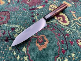 von mir komplett handgemachtes Custom Honyaki Petty 140mm