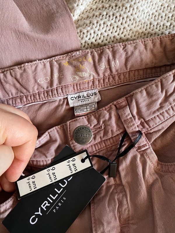 Cyrillus Pantaloni: Pantalon Cyrillus , taille 9 ans, neuf! – Nuovo e nell'imballaggio originale da Geneve venduto da Monthoux13 2
