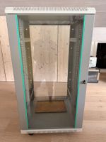MOBILE RACK STUDIO con porta in vetro temperato