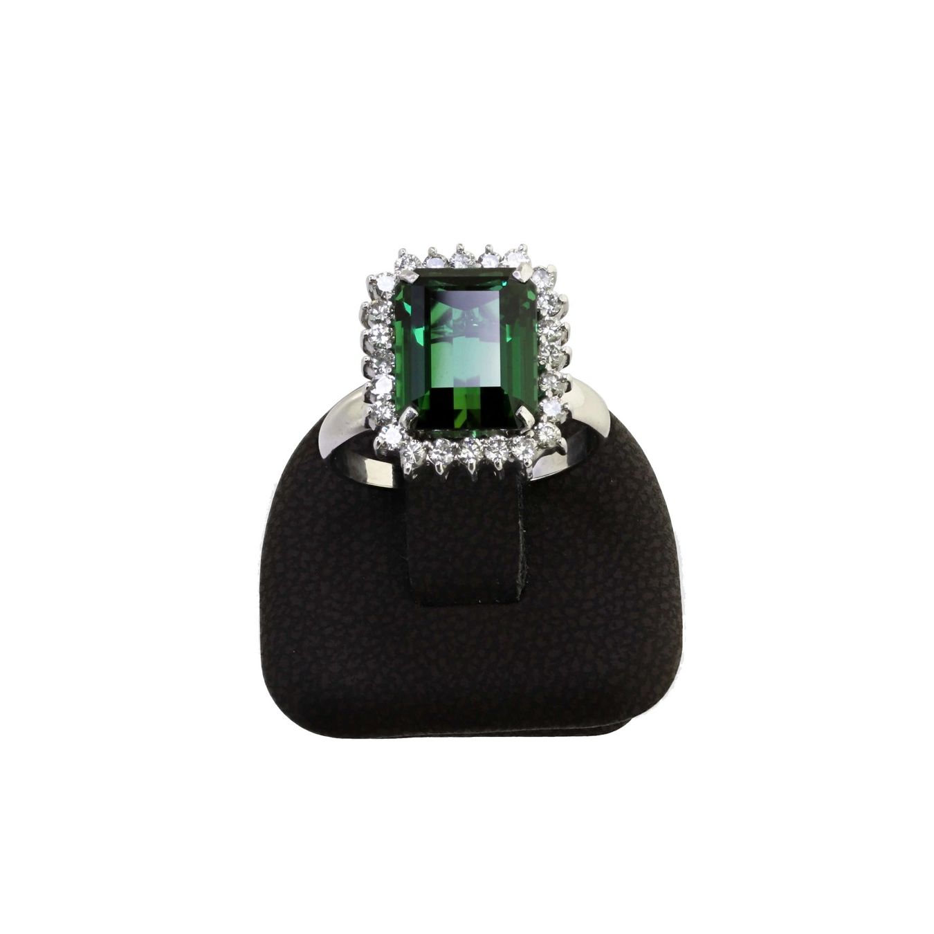 Anelli: Turmalin Diamant Ring – Usato da Zürich venduto da Vintage-Jewellery 2