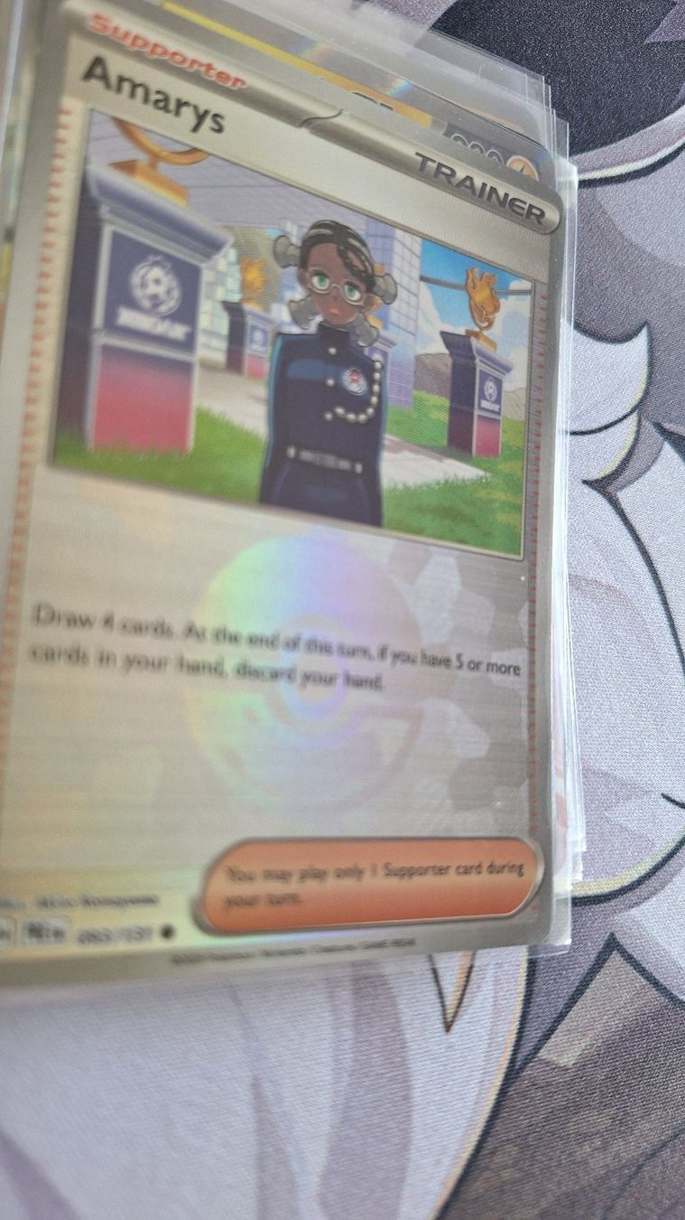 Pokémon Carte collezionabili: Amarys Pokeball Holo - Prismatic Evolution – Usato da Altstätten SG venduto da GGsGameshop 1
