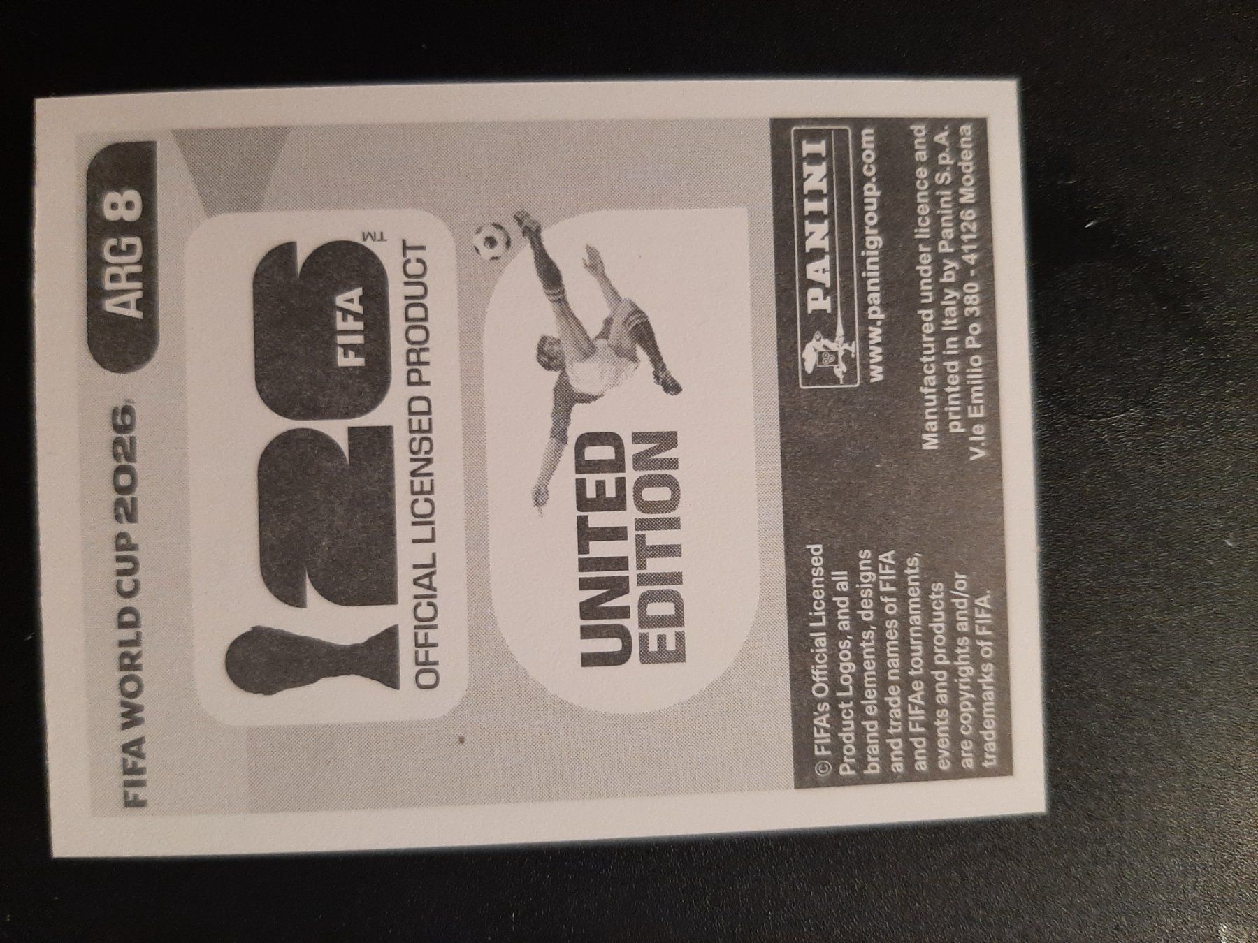 Panini Carte collezionabili: Panini 2026 ARG8 – Nuovo (secondo la descrizione) da Leuk-Stadt venduto da Meic 1