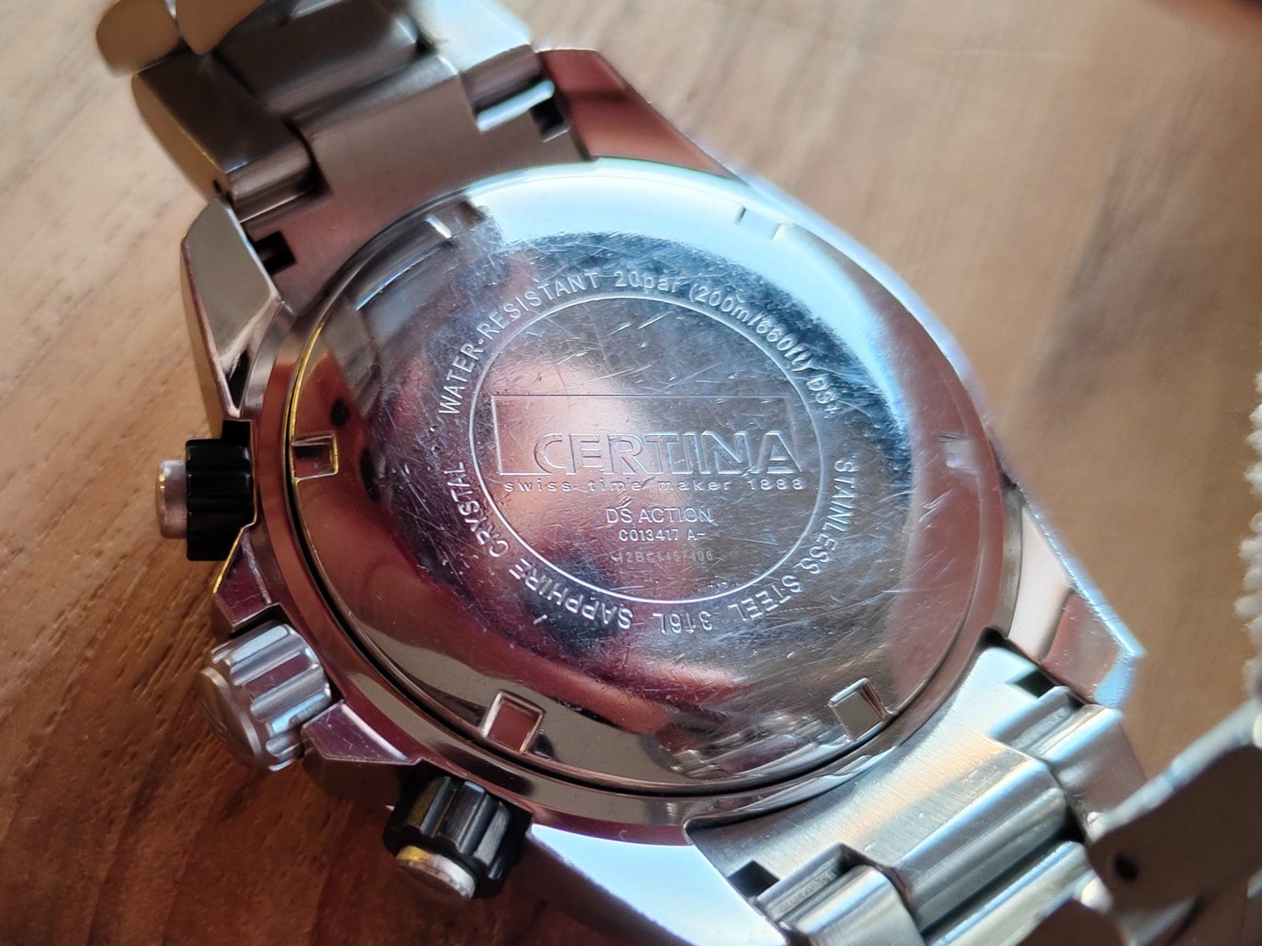 Certina Orologi: Certina DS Action Chronograph C013.417 – Usato da Zug venduto da Mondfall 2