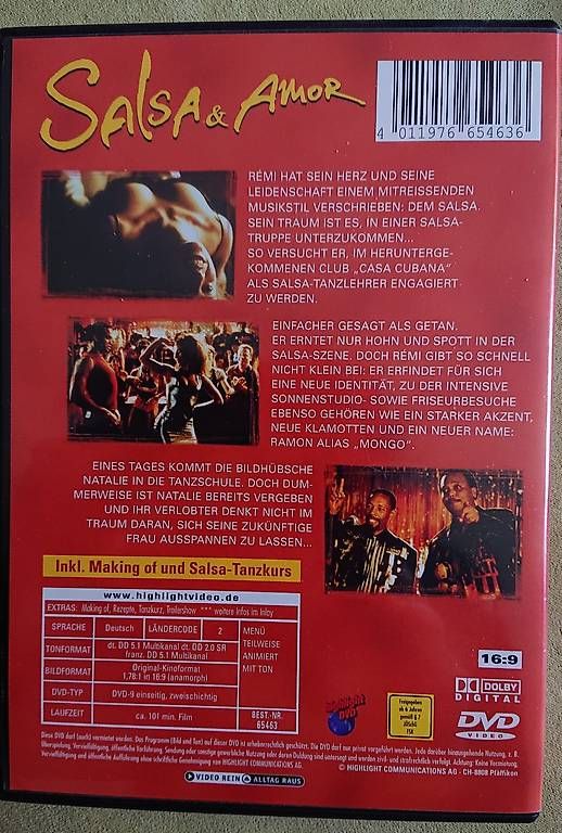 Tutti i DVDs: Salsa & Amor DVD – Usato da Ostermundigen venduto da janaana 1