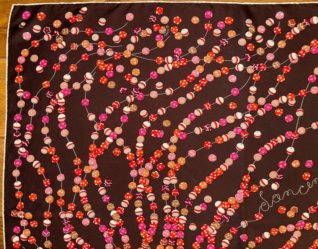 Hermès Foulards, Tücher & Schals: HERMES Foulard "DANCING PEARLS" – Gebraucht aus Zürich von Libraco 4
