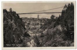Fribourg, Vallée du Gotteron, circulée 1930