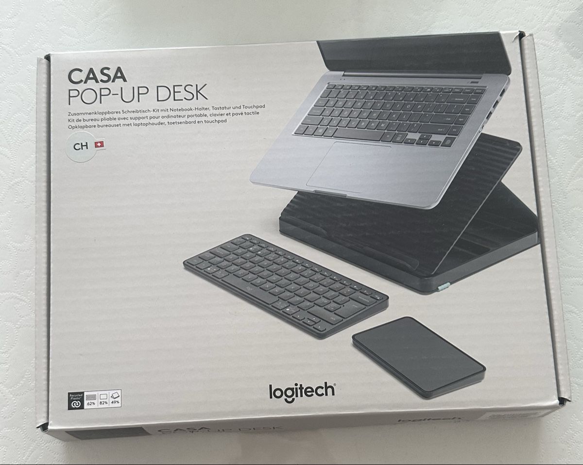 Notebooks: Logitech MX Master 3S + MX Keys Mini + Casa Pop-Up Desk- MAC – Neu (gemäss Beschreibung) aus Geroldswil von MD1704 1