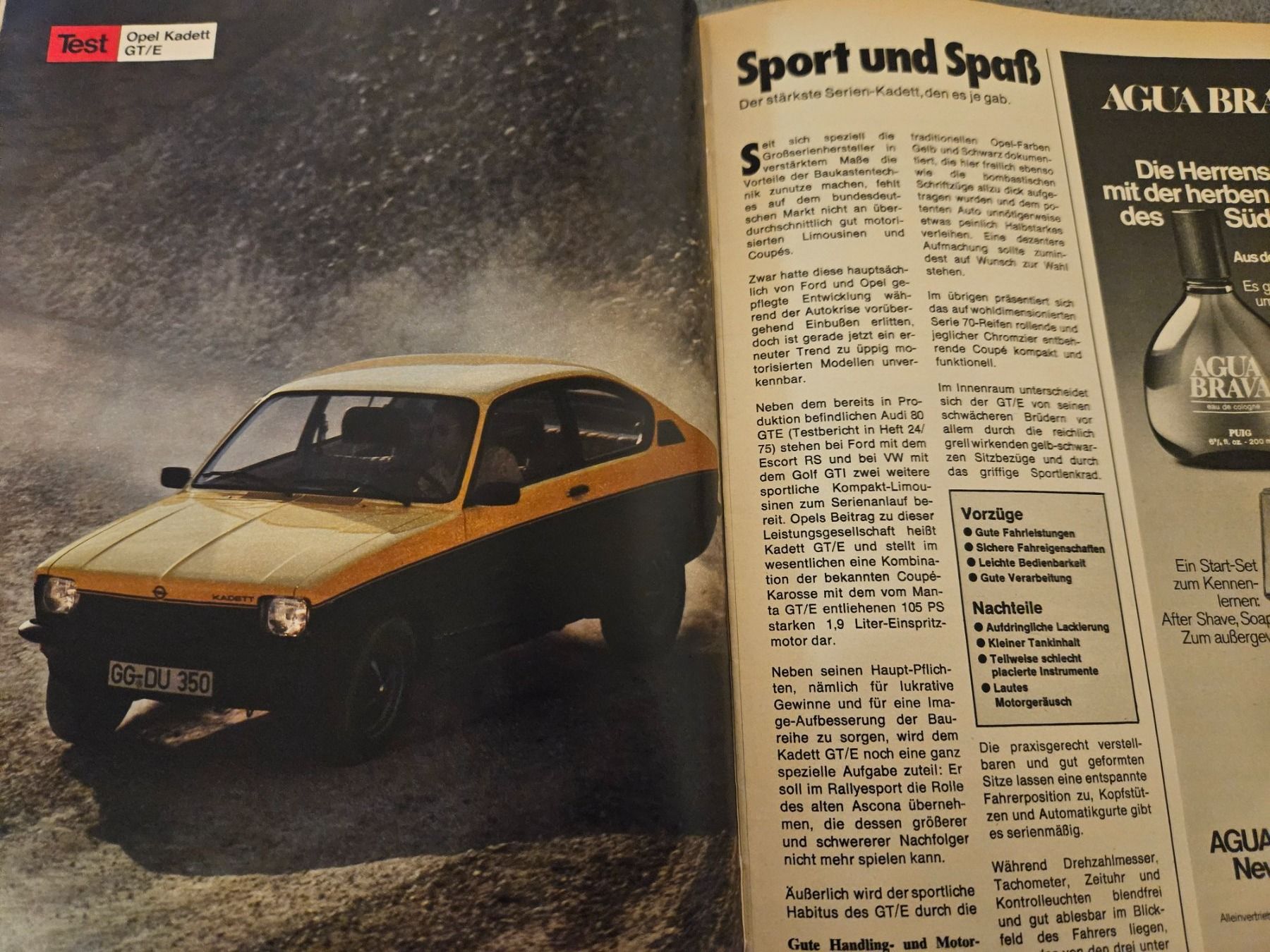 Opel Accessori per altri veicoli: AMS 25/75 Jensen Interceptor Kadett GT/E RO 80 xx – Usato da Flawil venduto da sr1_f6st 6