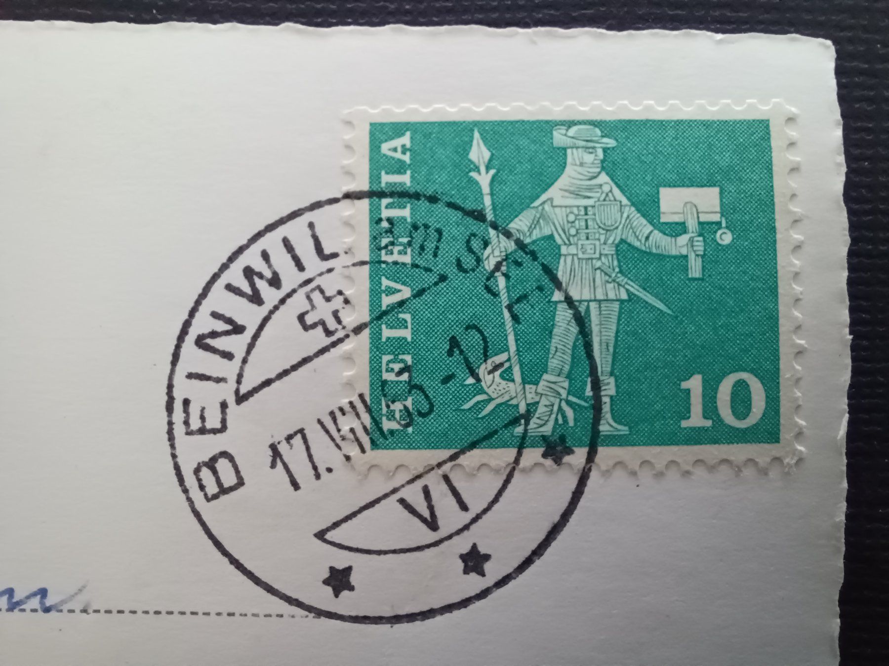 Cartoline postali: AG, Beinwil a. See,  No.m 680, 1963 – Usato da Aarau Rohr venduto da mgvw 3