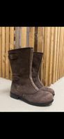 Motorradstiefel Leder