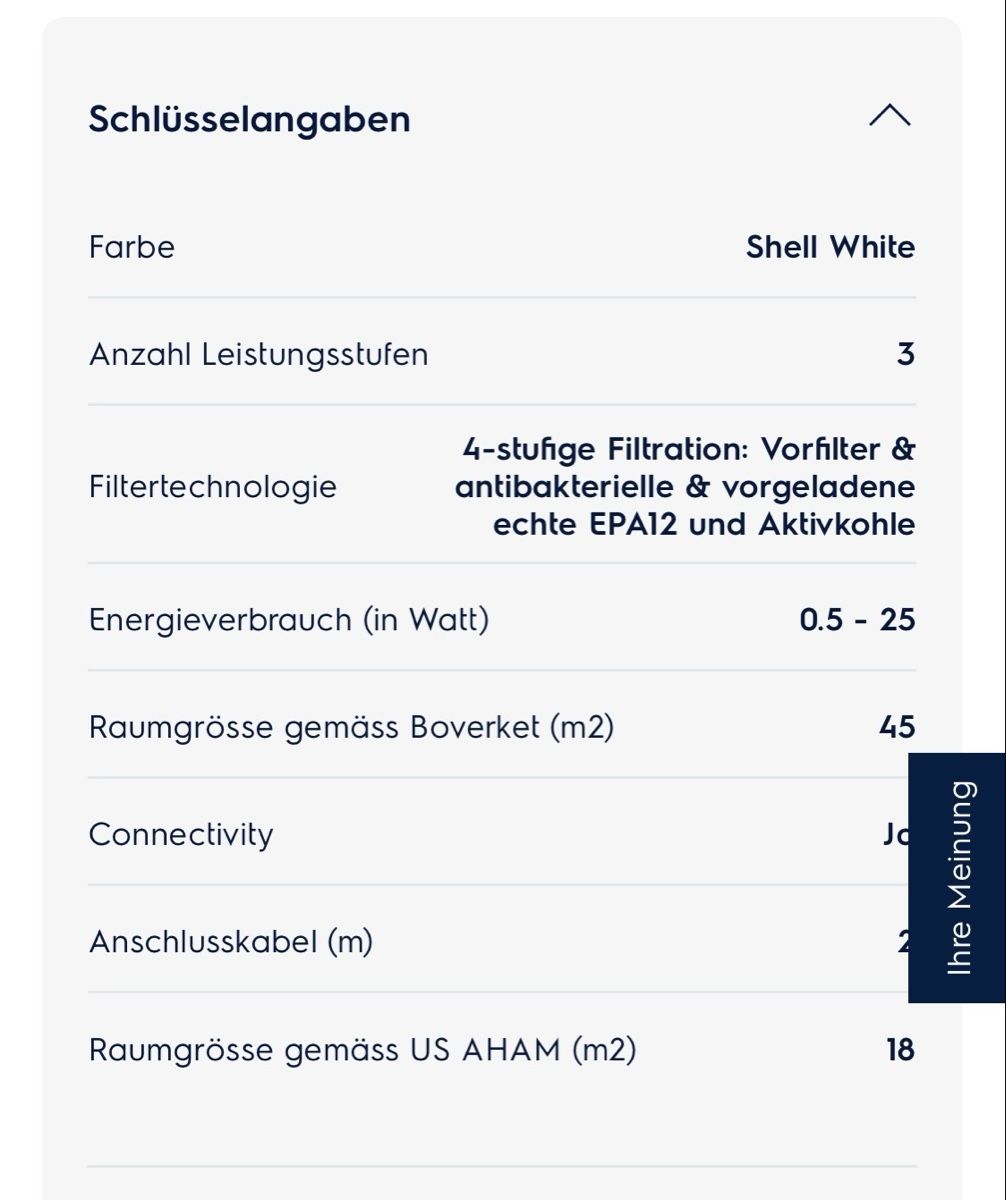 Electrolux Luftreiniger: Luftreiniger Electrolux – Gebraucht aus Winterthur von Lou_Be 6