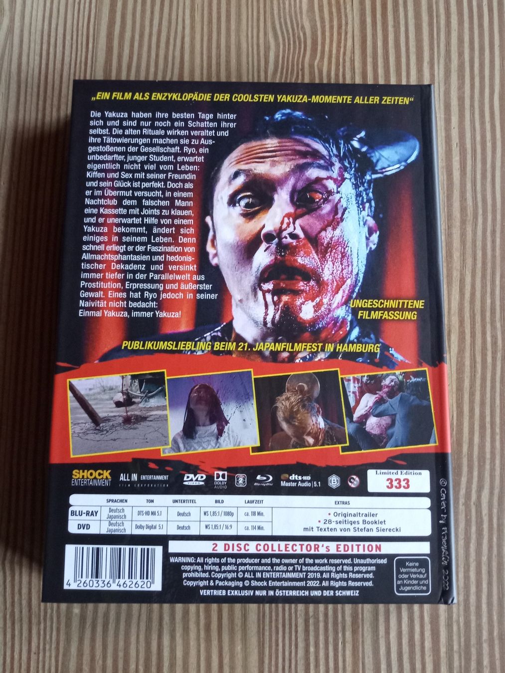 Tutti i DVDs: Unfinished Mediabook DVD Blu-Ray Japan Splatter – Nuovo (secondo la descrizione) da Brienz BE venduto da INTERNALFIRE 1