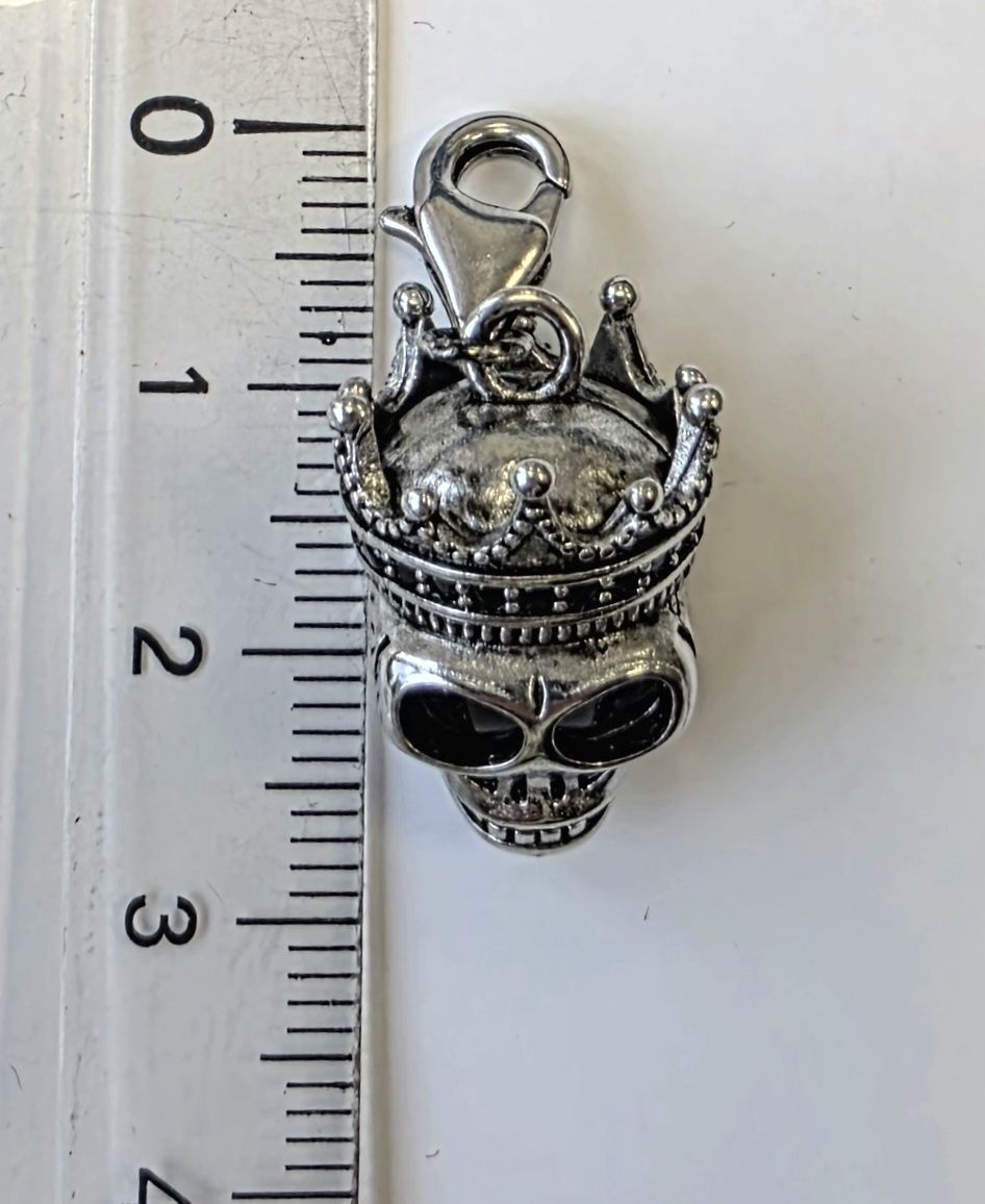 Ciondoli: Totenkopf Anhänger Silber 925 – Nuovo (secondo la descrizione) da Madetswil venduto da triforuz 5