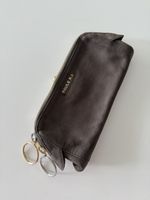 PAULE KA Leder-Clutch/Geldbörse – wie neu