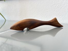 Teak Flaschenöffner 60er